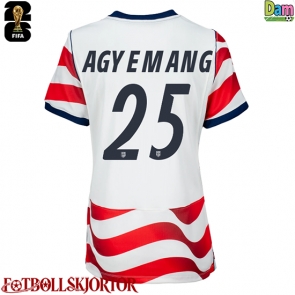 Förenta stater Patrick Agyemang #25 Hemmatröja Dam VM 2026 Kortärmad